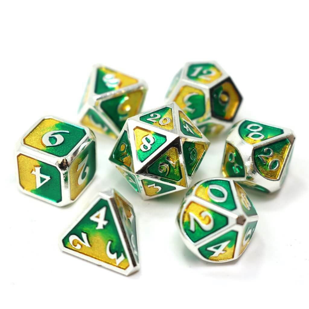 Die Hard Dice 7 Piece RPG Set - Mythica Spellbinder Basilisk